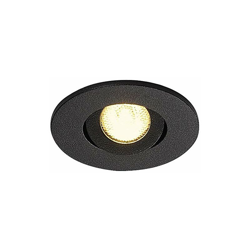 coperte da incasso faretto New Tria Mini DL Set, circa, 2,2 W, lampada a LED, 3000 K, A 30, con driver, clip piume, Nero 113970 - SLV características