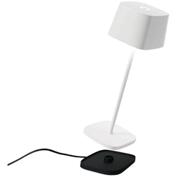 Zafferano Ofelia Pro Lampada LED Dimmerabile da Tavolo in Alluminio, Base di Ricarica a Contatto, Protezione IP65, Uso Interno/Esterno, H29cm, Plug precio