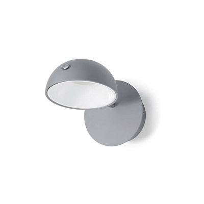 EXO Lighting - Lampada da parete DIDEN led grigio