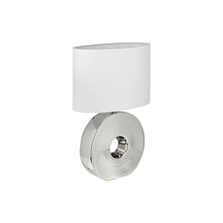 Fischer & Honsel Lampada da tavolo 1 x E27 max. 40 W // Ker.silver f..H.53 cm, 56200, argento/bianco características