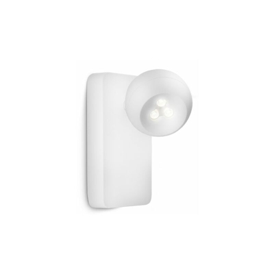 Philips Lighting - Philips 579451716 Ledino - Plafoniera LED in alluminio, 1 x 7,5 W moderno bianco