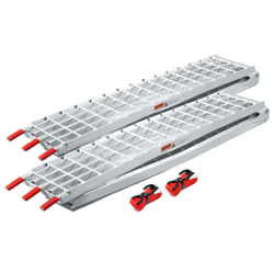 2x rampe di carico pieghevoli in alluminio per moto e quad 310cm 1080kg características