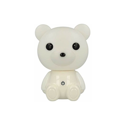 Westcott Lightbuddies E-88002 00 - Lampada notturna a LED per bambini, con batteria e cavo di ricarica USB, dimmerabile, colore: panna