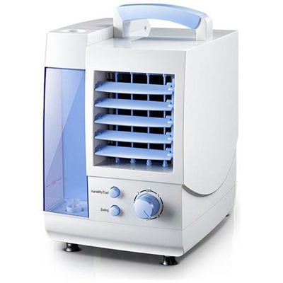 Raffrescatore Evaporativo Portatile / Da Tavolo, Rafy 30, Rinfresca Ed Umidifica L'ambiente, Ideale Per Studi E Uffici, Purline