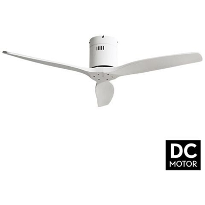 Entilatore Da Soffitto, Short White, Dc, 132 Cm, Dc, Moderno, Bianco, Lba Home