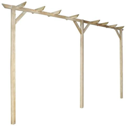 Pergolato Da Giardino In Legno 400 X 40 205 Cm precio