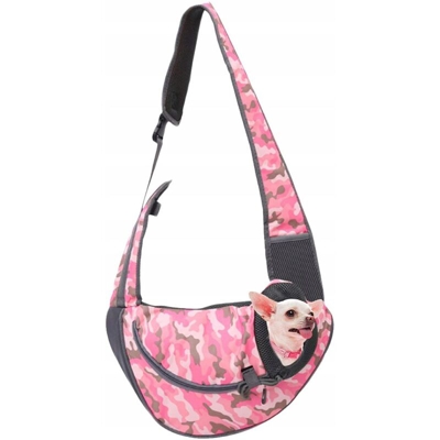Imbracatura per cani, borsa appesa, borsa per gatti e cuccioli, viaggio in rete traspirante, adatto per cani per animali domestici e gatti piccoli e