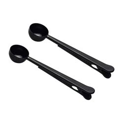 Perle Rareit - Cucchiaini da cucchiaino, Mestolo 2 in acciaio inossidabile, con porta borsa, molto adatto per caffè, tè, utensili da cucina 2 pezzi características