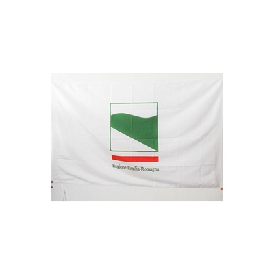AZ FLAG Bandiera Emilia-Romagna 150x90cm - Bandiera Emiliana E ROMAGNOLA - REGIONE Italia 90 x 150 cm Foro per Asta