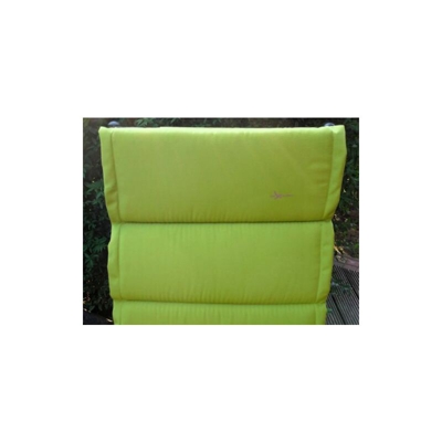 57752Â Cuscino per Sedia Ambiente 50127Â â??Â 2Â Patio, Verde, 105Â x 50Â x 5,5Â cm - Dajar