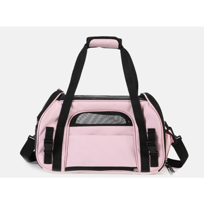 Borsa per gatti del centro commerciale, borsa a tracolla pieghevole, lavabile e staccabile per gatti, gattini, cani e aeromobili (43 * 23 * 29 cm)