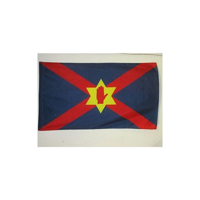 AZ FLAG Bandiera Ulster INDIPENDENTISTA 90x60cm - Bandiera Irlanda del Nord 60 x 90 cm Foro per Asta