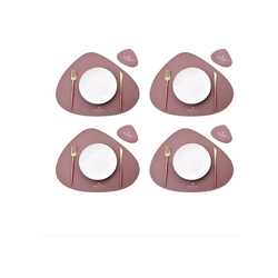 Set di 8 set da tavolo per tappetini da tavolo, tappetini da caffè resistenti al calore, antiscivolo, lavabile e calore all'interno, set da tavolo da en oferta