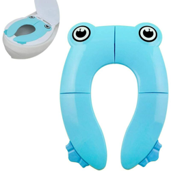 Riduttore WC Sezione per bambini Bambino da viaggio pieghevole per bambini Comfort PP Attrezzature con 4 pattini antiscivolo in silicone e 1 borsa da precio