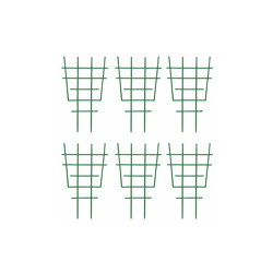 Fittoway Mini supporto per piante fai da te da giardino, per piante rampicanti e vite, in plastica, supporto per piante in vaso (6 pezzi) en oferta