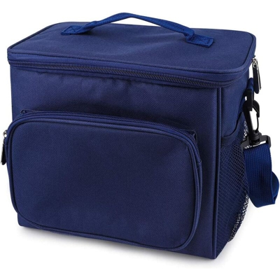 Isolamento Pranzo Borsa Cartella Toolbag Box Bed Box Pranzo / Lavoro / Scuola / Spiaggia / Picnic blu--