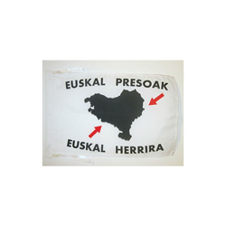 AZ FLAG Bandiera Paesi Baschi EUSKAL HERRIRA 45x30cm - BANDIERINA BASCA â?? EUSKADI 30 x 45 cm cordicelle precio