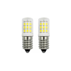 Bsgon - Globe-Warehouse - Lampadina a LED E14 da 2,8 W, 30 W, dimmerabile, luce bianca fredda, 6500 K, 220 - 240 V, 2 pz en oferta