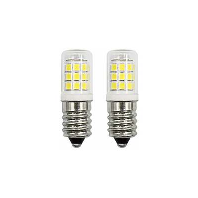 Bsgon - Globe-Warehouse - Lampadina a LED E14 da 2,8 W, 30 W, dimmerabile, luce bianca fredda, 6500 K, 220 - 240 V, 2 pz