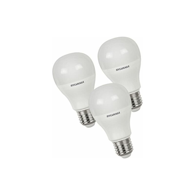 syl0027878Â â??Â Set di 3Â lampadine LED Toledo GLS 850Â lumen 840, Plastica, E27, 9Â W, bianco - Sylvania