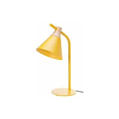 . by Amazon, lampada da comodino, forma conica, gialla, 53,3 cm - UMI