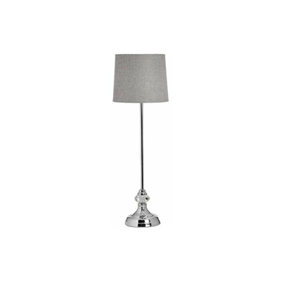 Genoa Chrome Lampada da Tavolo, Vetro, Metallo, Misto, One - Hill 1975