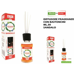 Diffusore Fragranze Con Bastonc. Ml.30 Sandal en oferta