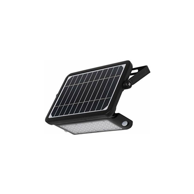 VOM069211 VOM69211- Applique solare, modello Eko-1080 Lm-4000 K-IP65, con rilevatore, colore: Nero - Voltman
