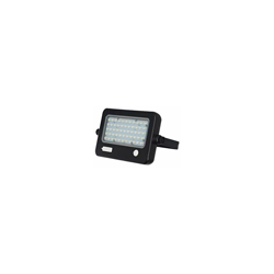 VOM069200 VOM69200 - Applique solare, modello Eko-Black-1100 Lm-4000 K-IP65, con rilevatore di movimento, colore: Nero - Voltman en oferta