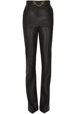 Eco-leather trousers