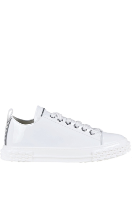 Blabber patent-leather sneakers