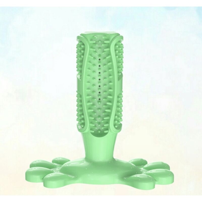 Perle Rareit - Stick Stick Spazzolino da denti da denti da dog-massa Pulisce efficacemente cani resistenti ai cani di medie dimensioni, verde (M: