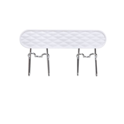 Perle Rareit - Supporto per tazza per l'etichetta da parete del supporto della tazza dello spazzolino da denti dell'acciaio inossidabile (doppia fila precio