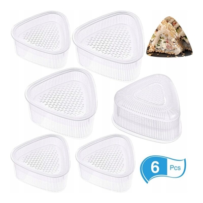 Set di stampo di sushi di 6 pezzi con palline di riso sushi