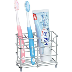 Perle Rareit - Portaspazzolino in acciaio inox Dentifricio en oferta