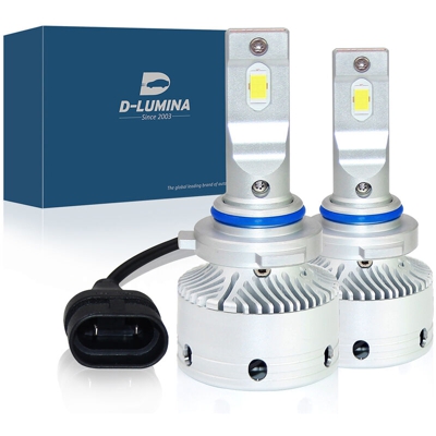 LEDLUX LHD6695 Kit Full Led HB3 9005 12V 50W 8000 Lumen Canbus All In One IP65 Dissipazione a Ventola