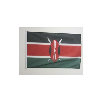 AZ FLAG Bandiera Kenya 150x90cm - Bandiera KENIOTA 90 x 150 cm Speciale Esterno