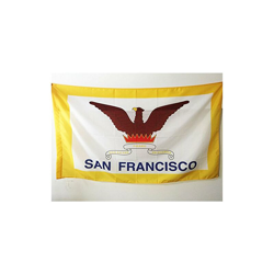 AZ FLAG Bandiera San Francisco 150x90cm - Bandiera CittÃ di San Francisco - California 90 x 150 cm Foro per Asta en oferta