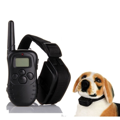 Collana per condimento per cani, collana anti-abbaiare, campo di controllo manuale della collana del cane 300 metri