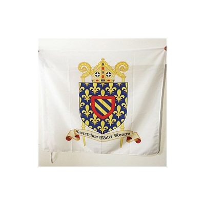 AZ FLAG Bandiera Ordine CISTERCENSE 90x90cm - Bandiera del Ordo CISTERCIENSIS 90 x 90 cm Foro per Asta