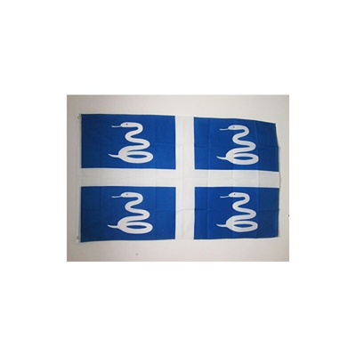 AZ FLAG Bandiera MARTINICA 150x90cm - Bandiera Martinique in Francia 90 x 150 cm