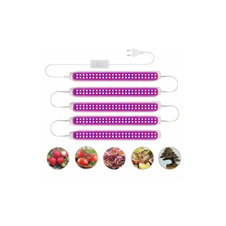 Lampada a LED per piante con 48 LED per piante da interni, a spettro completo T8 da 12,6 pollici, 5 pezzi, luce per piante, luce per la crescita características