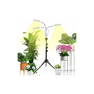 Lampada a LED per piante, 150 LED, luce per piante da interni, lampada per la crescita a spettro completo, lampada regolabile a 360Â°, timer 3/6/12H,
