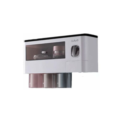 Supporto di spazzolino da denti, articolo multifunzione multifunzione per il bagno, dentifricio automatico, ripiani per stoccaggio, accessori per il precio