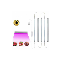Lampada a LED per piante, tubo con 24 LED T5, spettro completo, 5 pezzi, lampada per piante da 11,8 pollici, per interni, ortaggi, fiori, spina e precio