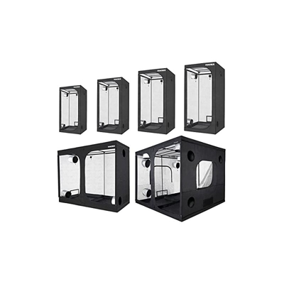 TRAFIKA Armadio Coltura Interna 240x240x200cm / Grow Tent/Grow Box/Armadio Indoor Coltura/Armadio Grow Idroponico/Mylar Premium 97% RiflettivitÃ