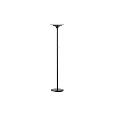 unilux 400090472 VARIAGLASS - Lampada a stelo a LED, colore: Nero