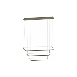 Interfan 57913Â â??Â Lampada a sospensione LED, nichel, 85Â W, 4000Â K, colore: bianco/argento precio