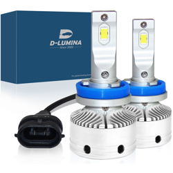 LEDLUX LHD6608 Kit Full Led H8 H11 12V 50W 8000 Lumen Canbus All In One IP65 Dissipazione a Ventola precio
