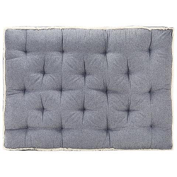 Cuscino Per Divano In Pallet Blu 120x80x10 Cm precio